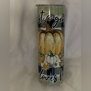 Just a girl tumbler